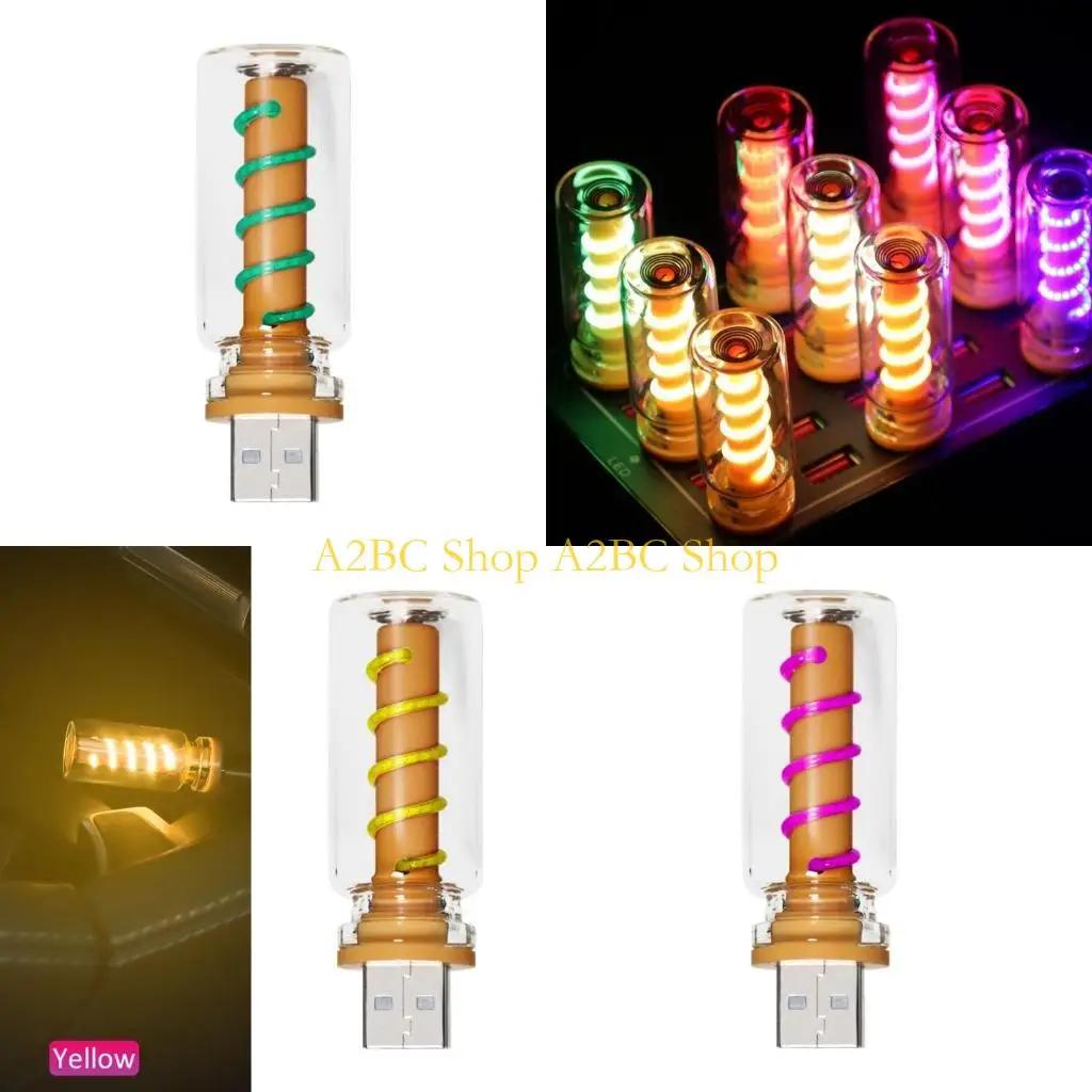 

A2BC Автомобильная лампа с сенсорной регулировкой USB светодиодные автомобильные фары ночные лампы окружающий свет мини для стол