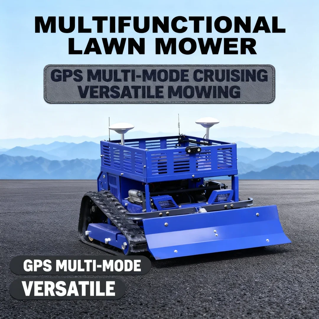 

Customized GPS Auto Navigation EPA Approved Grass Cutting Machine All Terrain Excellent Quality Remote Control Robot Lawn Mower