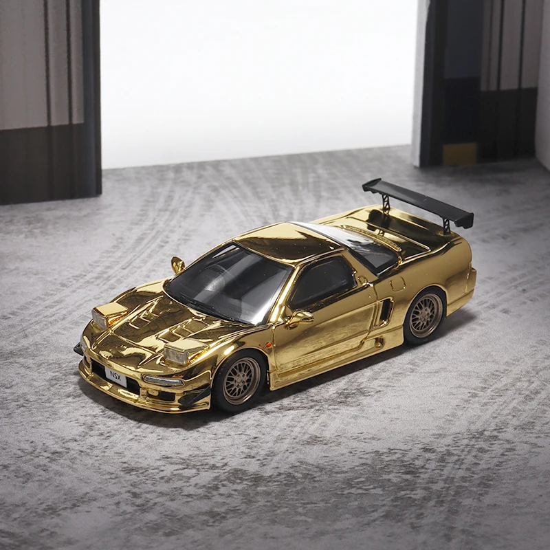 Model Collect MC Fuji 1/64 NSX NA1 new gold-plated car model