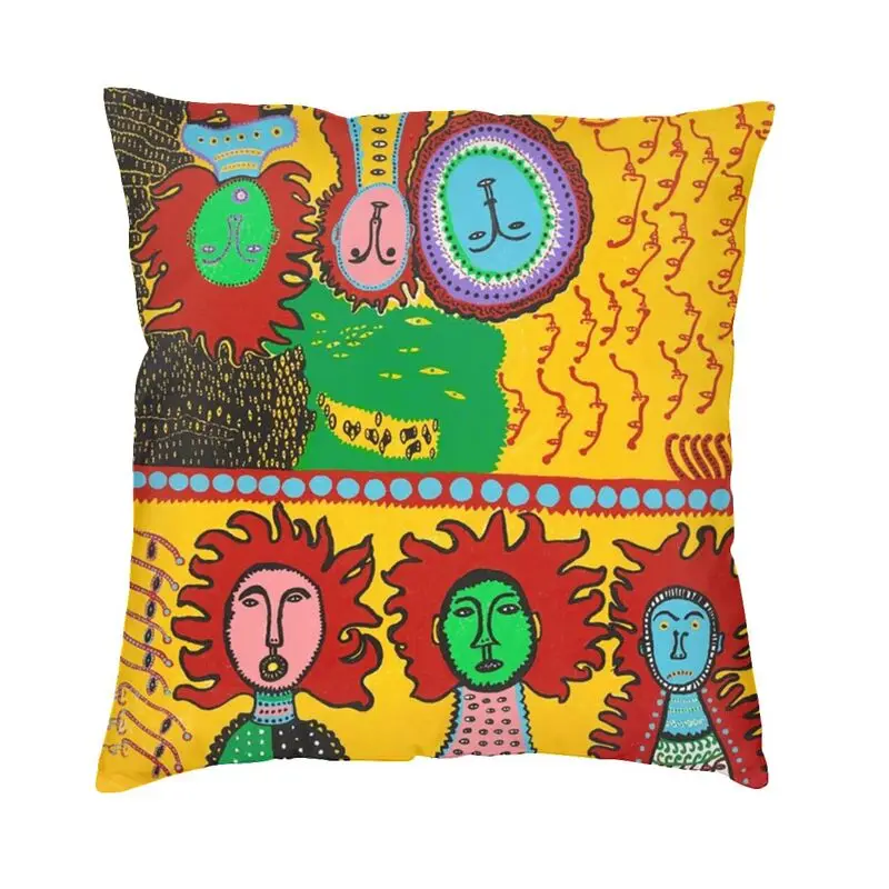 

Yayoi Kusama Art Cushion Cover Sofa Decoration Square Throw Pillow Cover 45x45