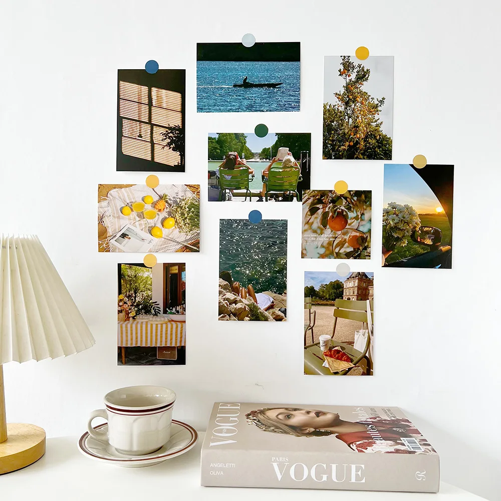 

50 листов серии «Сон мечты», декоративная наклейка, INS, пейзаж, справочник, материал для скрапбукинга, этикетка, дневник, журнал, планировщик