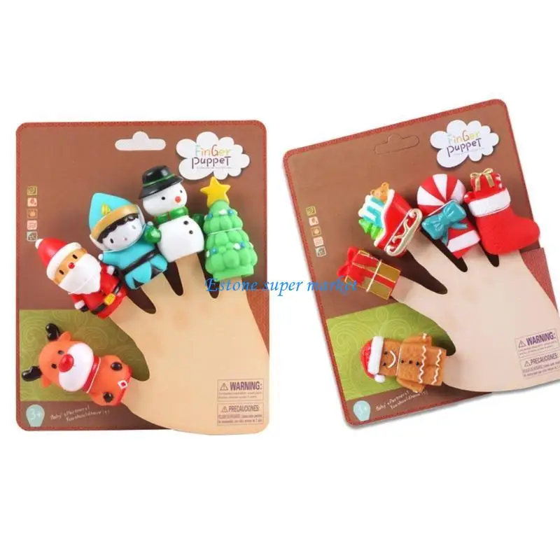090B Christmas Finger Hood Children Party Festival Festival Finger Hood