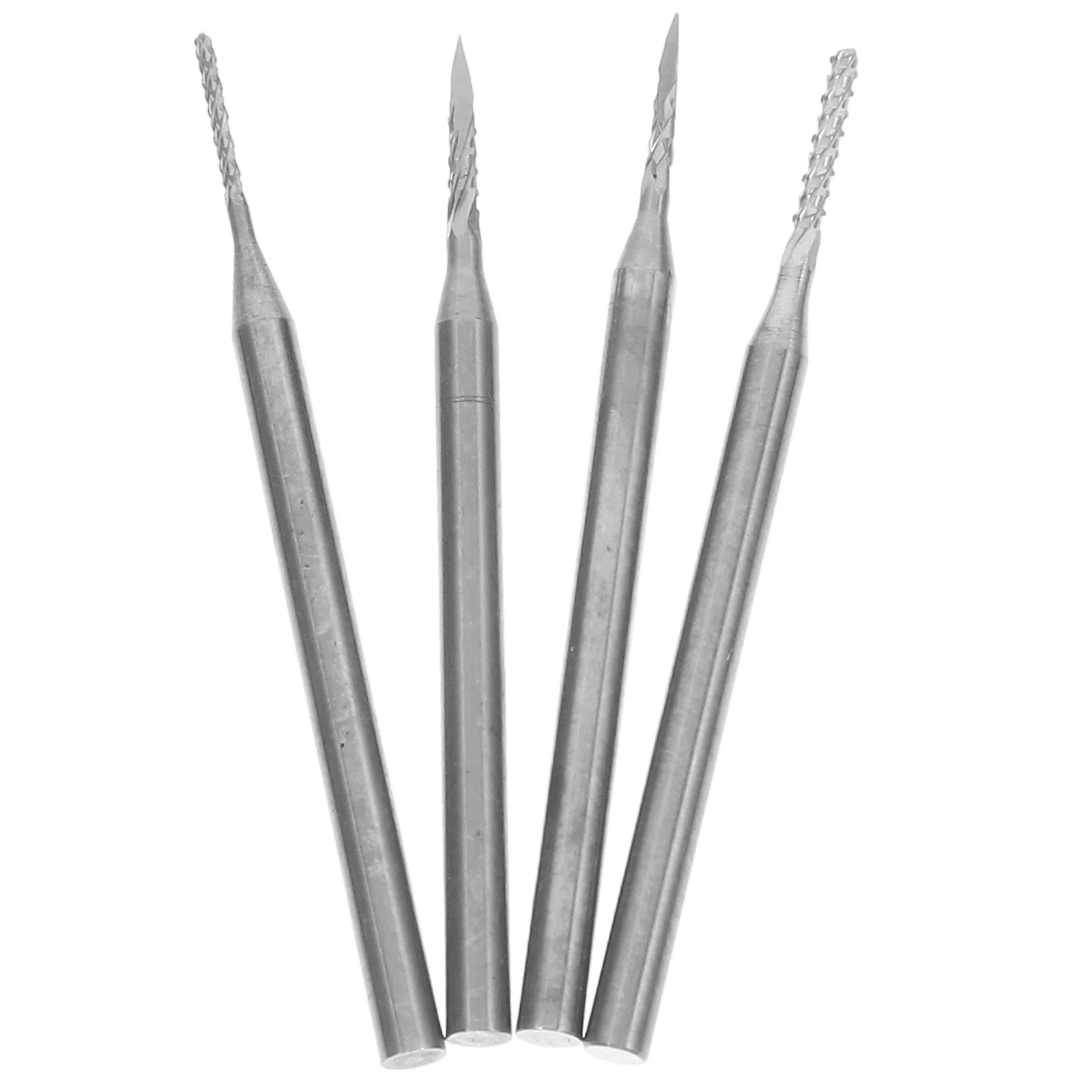 4 قطعة الدقة كربيد التنغستن أداة الحفر مجموعة للخشب حجر مجوهرات نحت نتوءات الروتاري الماس لقمة ثقب أدوات نحت #5