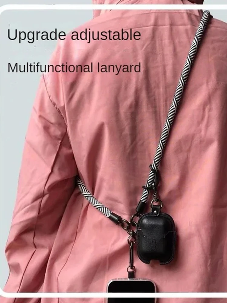 Multifunktionales geflochtenes Telefon-Lanyard, verstellbarer Nackengurt, DIY-Dekoration für alle Smartphones, Schlüsselhalter, modisch für den täglichen Gebrauch