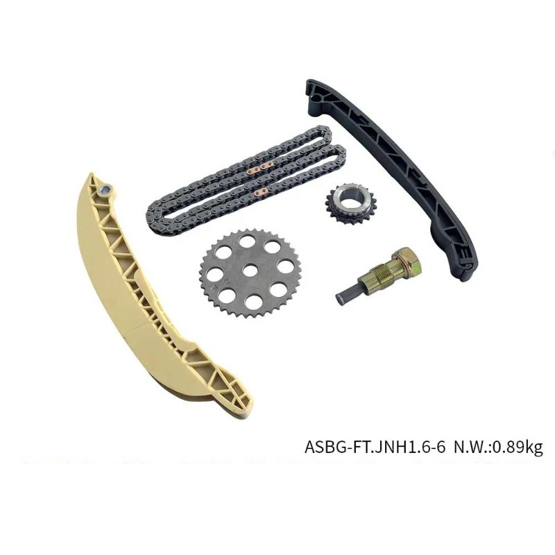ASBG-FT.JNH1.6-6 Auto Timing Chain Kit 6Pcs For 1.3 1.6 Engine Timing Belt Replacement Car Engine Parts
