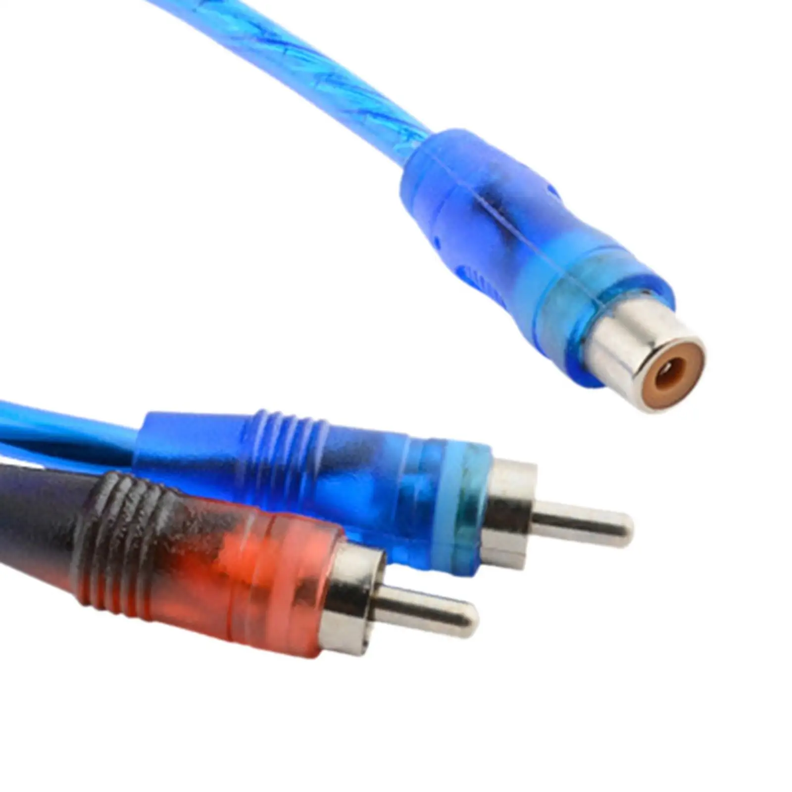 Cabo de áudio RCA Divisor RCA Adaptador de cabo divisor RCA para subwoofer estéreo
