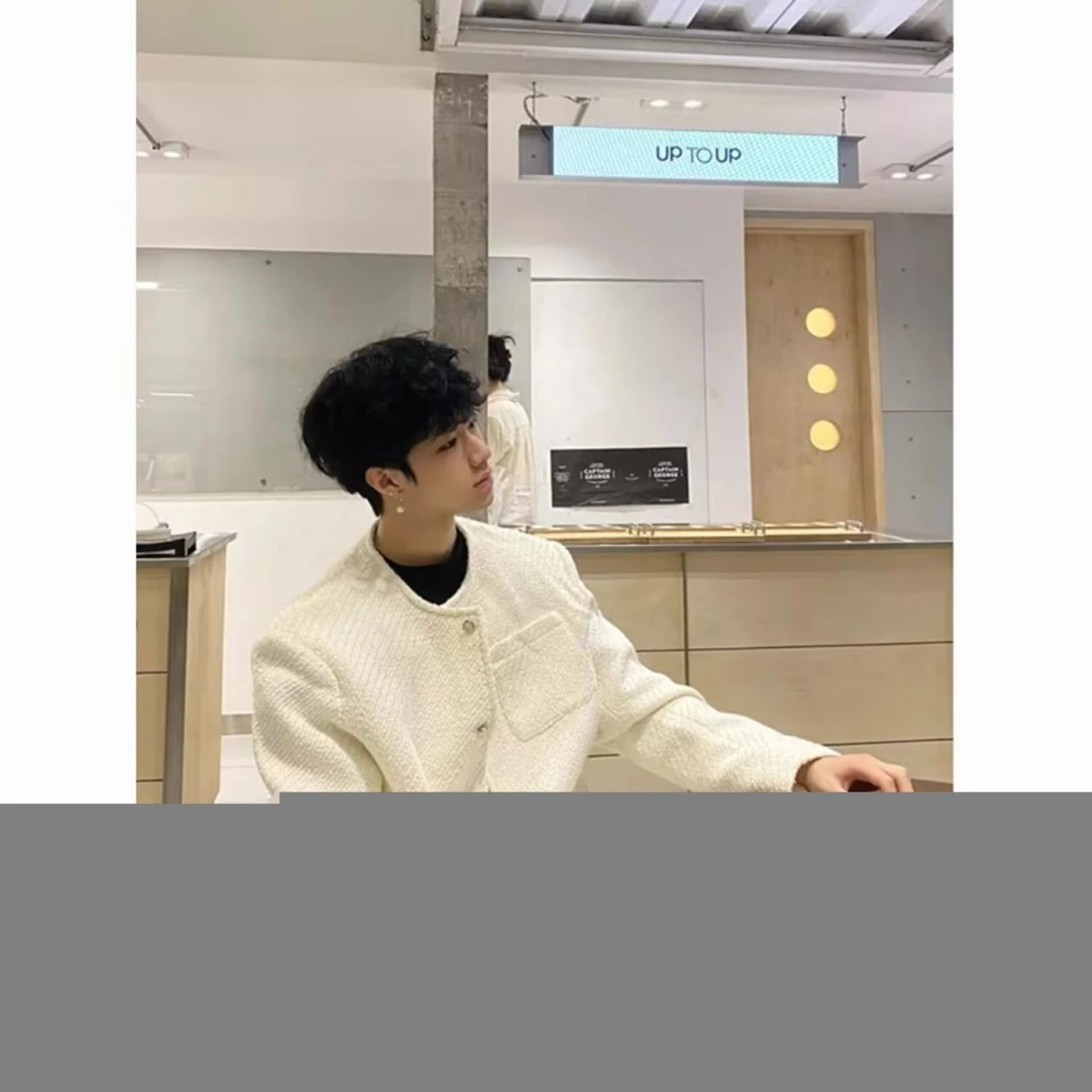 

Мужская куртка свободного кроя Jaet 2024, весенне-осенняя Sli Harajuku Hong Kong Sle High Street Faion, корейская версия, све с манжетами