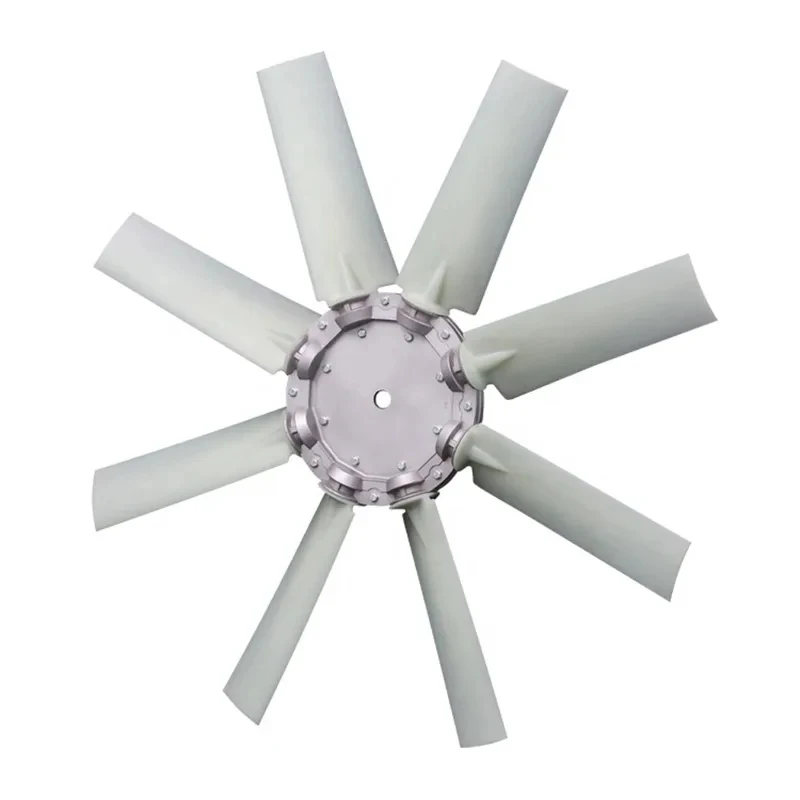 

Fan Impeller Nylon Axial Excavator Cooling Fan Generator Spare Parts