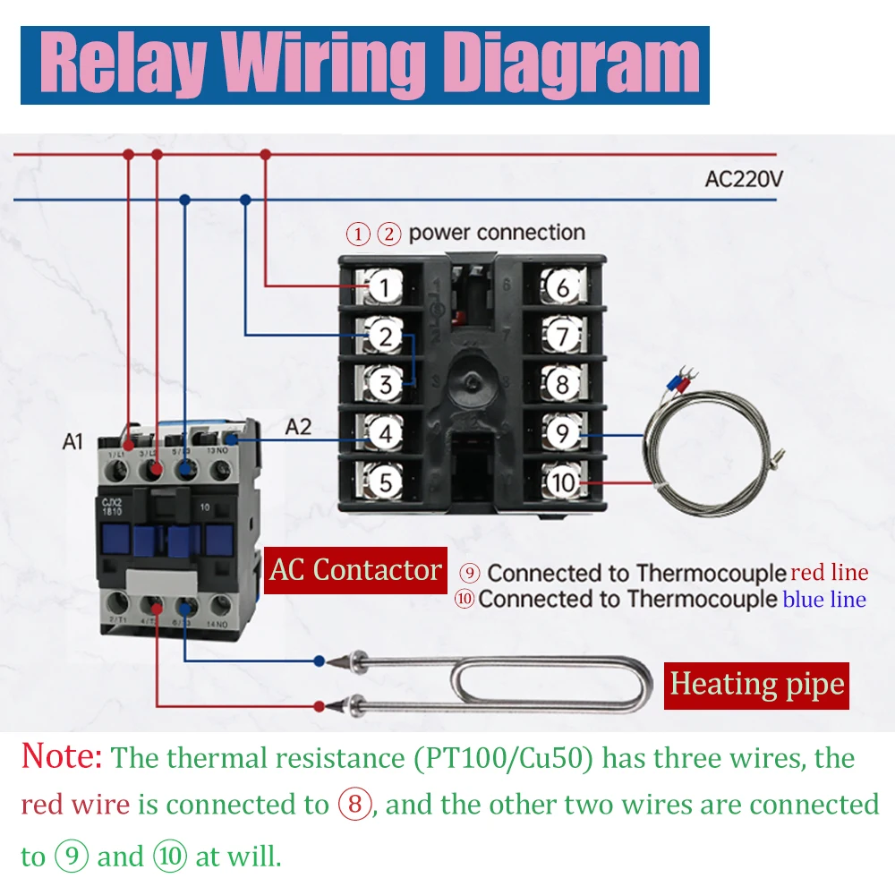 Imagem -05 - Controlador de Temperatura Inteligente Universal Termostato Rex-c100 Pid Saída do Relé Ssr Entrada tipo k Pt100 j