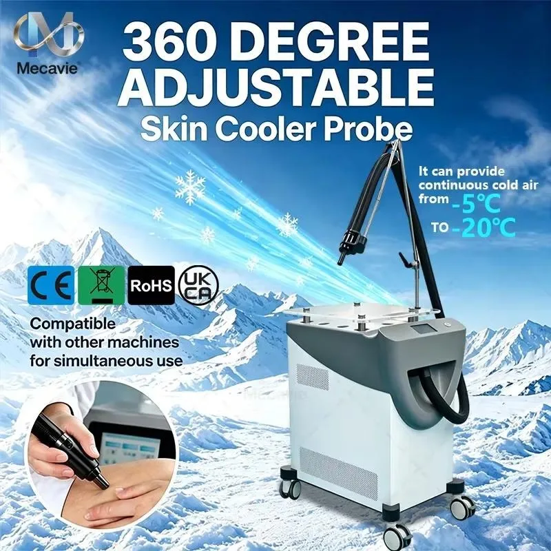 20℃ Cryo Air Cooling Machine Pain Relief System For Salon Equipment