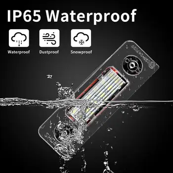 適用於福斯斯柯達明銳2 1Z 2008款及之後車型,Roomster 5J 2006-2010款的2個白色無故障CANBUS LED車牌燈 10 最佳銷售 2006年式Skoda明銳 - №1