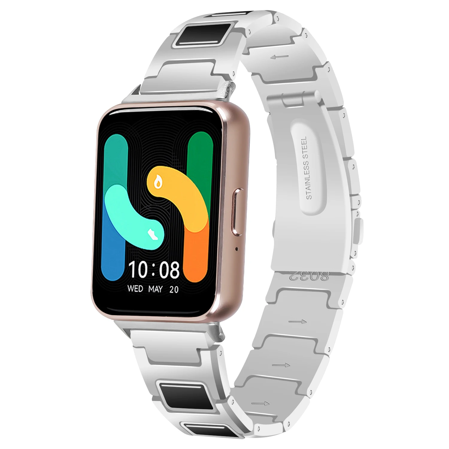 Керамический ремешок для Samsung Galaxy Fit 3 SM-R390, аксессуары, ремешок для часов для Samsung Galaxy Fit3 SM-R390, сменный браслет