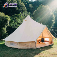 Outdoor Camping Dome Hotel Tent Luxury Resort Ger Yurt Mongolian Bedouin Tent for Sale