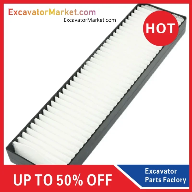 

Excavator Air Conditioning For Doosan Daewoo DX55-9 60-9C65-9C Filter Air Conditioning Filter Mesh Filter