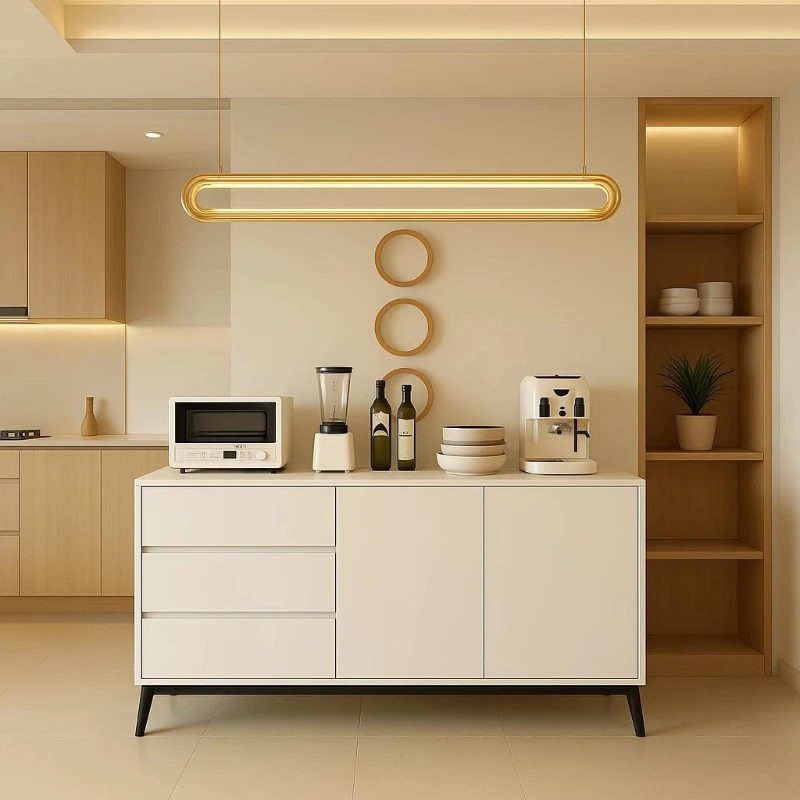 LTT Bedroom Home Wall Floor Storage Cabinet Italian Light Luxury Living Room Side Cabinet