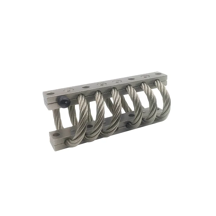 Parti meccaniche Isolamento delle vibrazioni degli urti Trasporto terrestre Utilizzato JGX-0956D-75A Isolatore di fune metallica in acciaio inossidabile