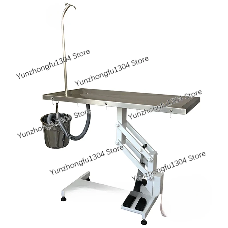 304 Stainless steel Z Shape Electric Lifting Veterinary Operation Operating Surgical Surgery Table