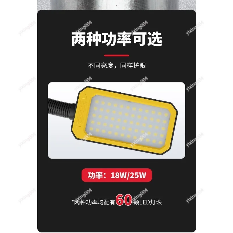 Magnetic LED Work Light, Super Bright Suction Lamp for Machine Tool 24V 220V