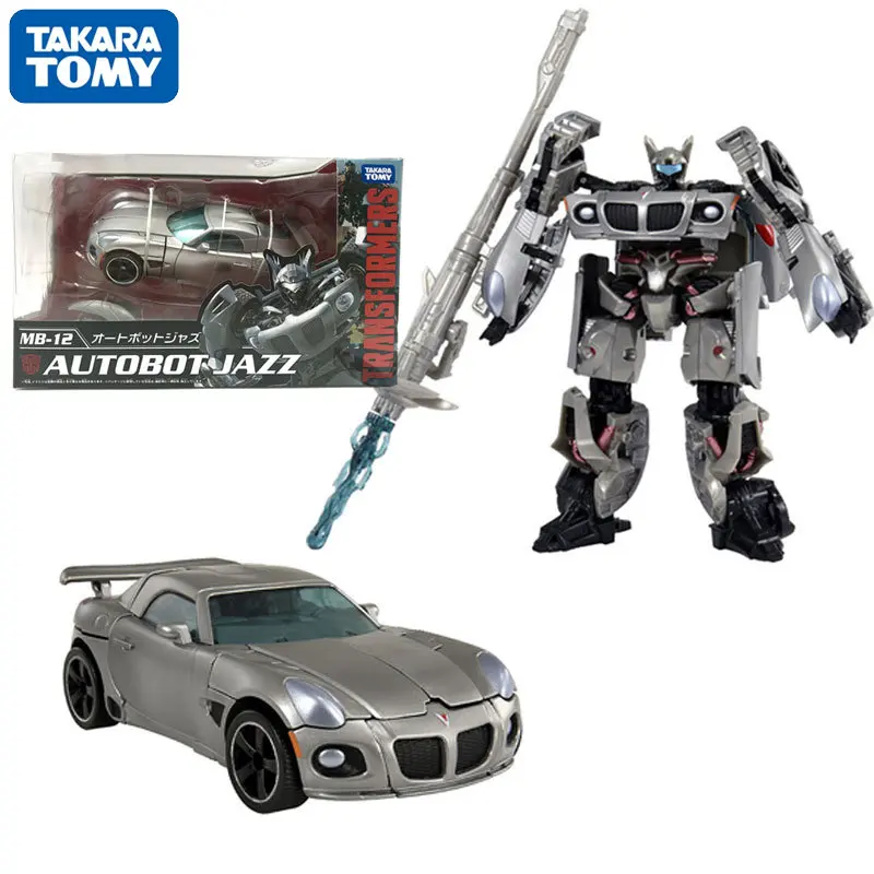 

TAKARA TOMY MB12 Jazz Film 10th Anniversary Transformers Original Deformation Robot Joint Movable Boy Toy Model Gift