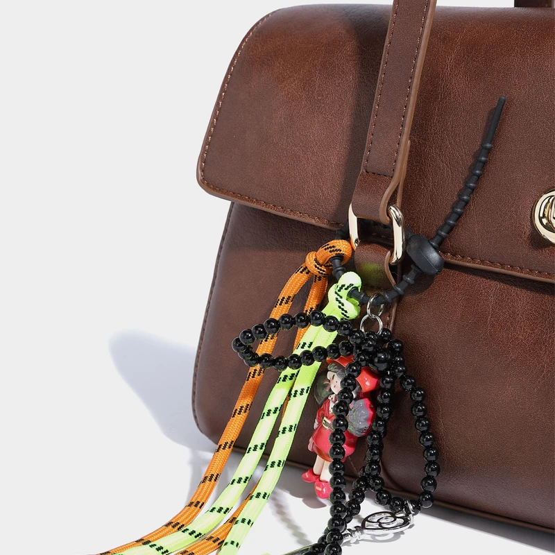 England Style Pillow Bags For Women Luxury Designer Handbags Purses 2024 New In PU Imitation Cow Leather Lock Underarm Shoulder image 6