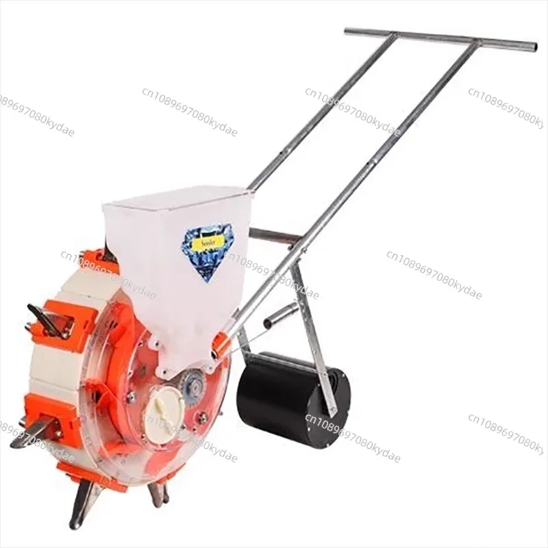 

Planter for Corn Hand Pushed Roller Planter Hand Pushed Seeder for Peanuts Soybeans Corn and Grains Precision Seeder