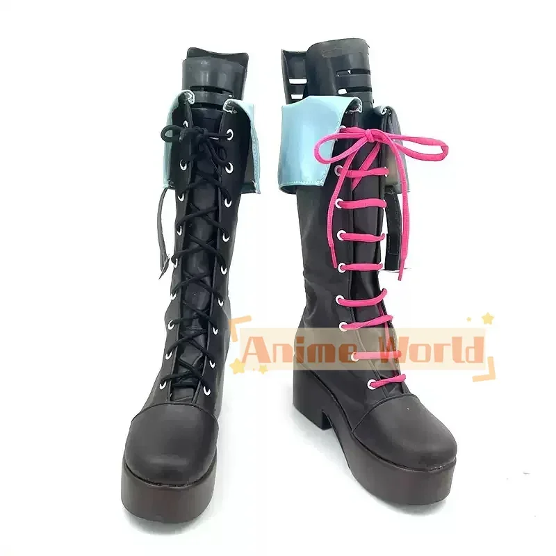 Gioco Jinx Scarpe Cosplay Stivali Carnevale di Halloween Natale