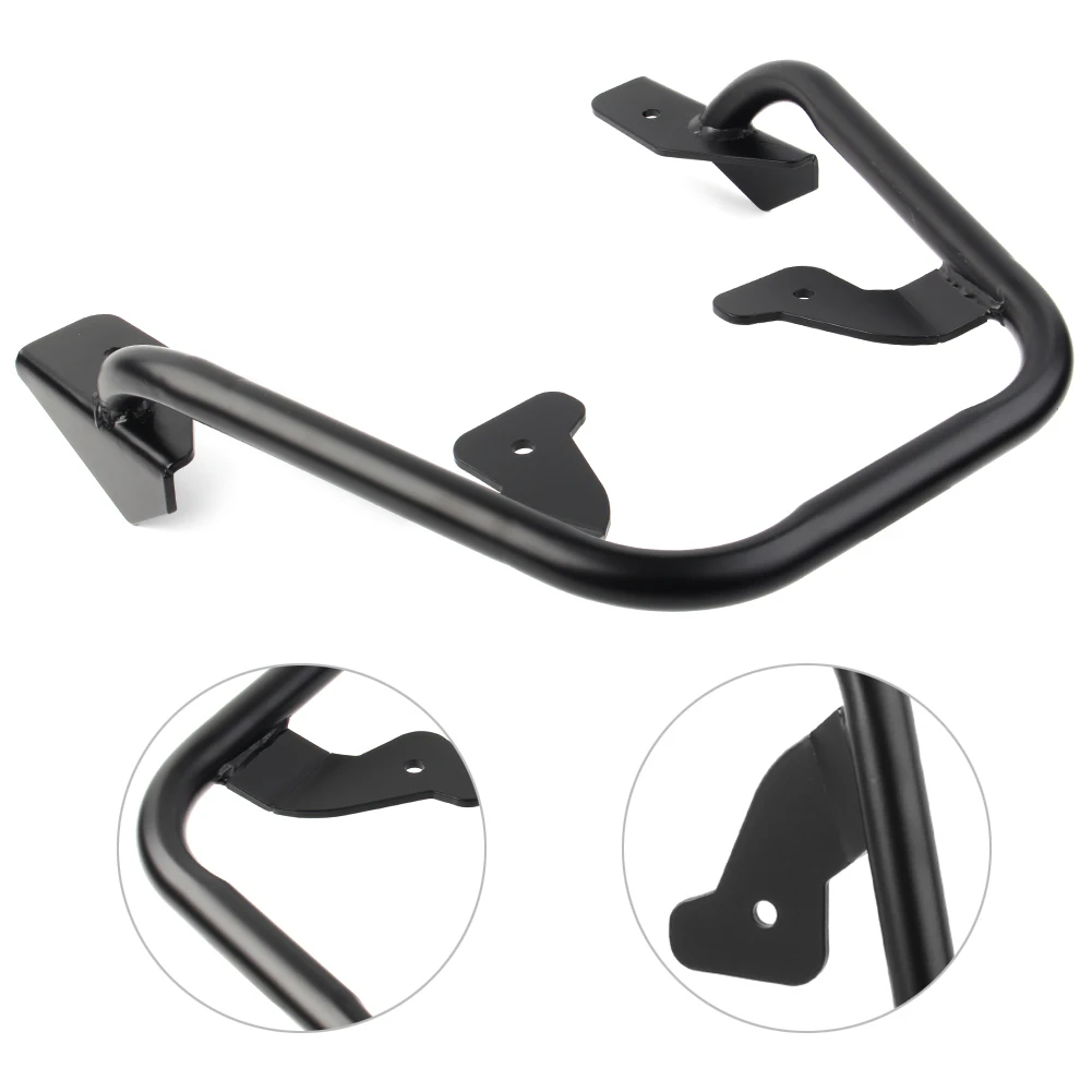 

For HONDA X-ADV 750 2017 2018 2019 2020 Motorcycle Rear Passenger Grab Bar Handle Armrest Luggage Rack Black Iron