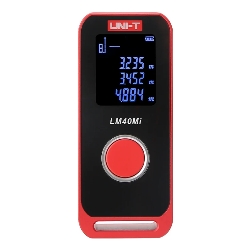 UNI-T LM40Mi/LM60Mi Мини-перезаряжаемые лазерные дальномеры; Цифровая электронная линейка 40 м/60 м