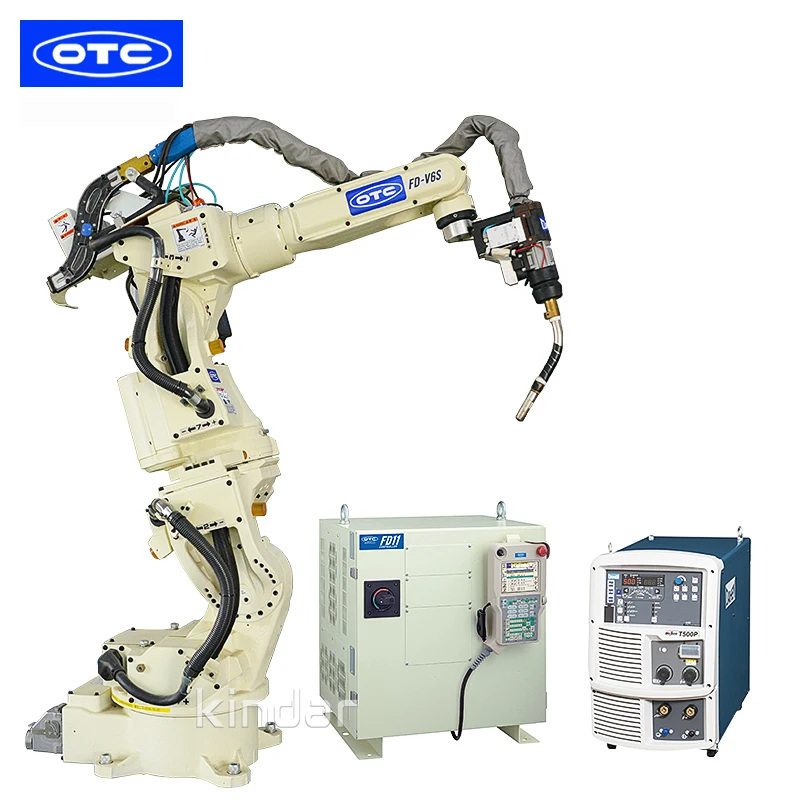 Low Spatter  Multifunction Industry Robotic Arm Hexarthrosis FD-B6 Auto Welding Robot Arms