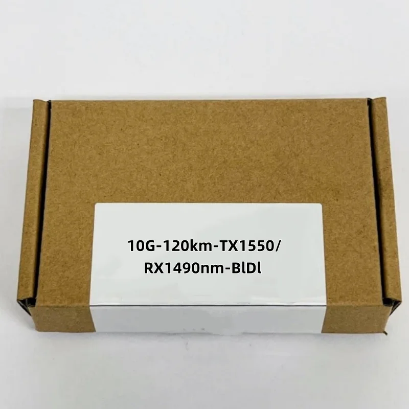 Brand new, factory-sealed   10 Gigabit single-fibre 120 km BIDI single-core 10G-120km-TX1550/RX1490nm-BIDI