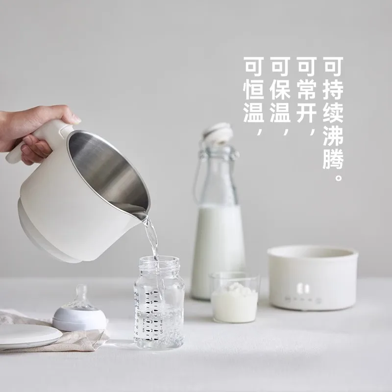 All-steel folding kettle portable, kettle constant temperature, water cup travel pot can be used on the plane for business trips