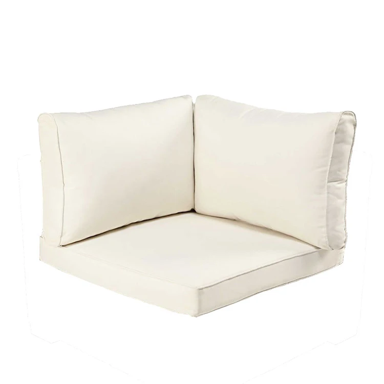 

Оптовая продажа, водонепроницаемые уличные прочные чехлы для диванных сидений, белые индивидуальные защитные УФ-угловые чехлы для дивана, 100% полиэфирная ткань