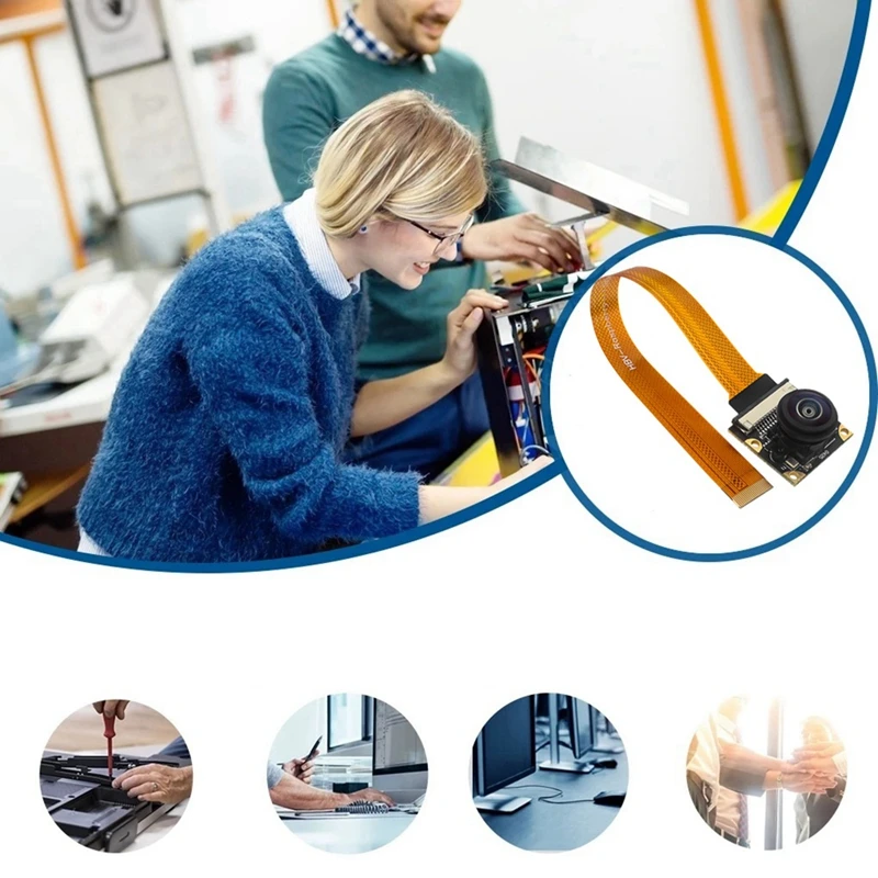 Moduł kamery 8MP do kamery Raspberry Pi 5 IMX219 200 stopni kąt widzenia CSI interfejs Cam