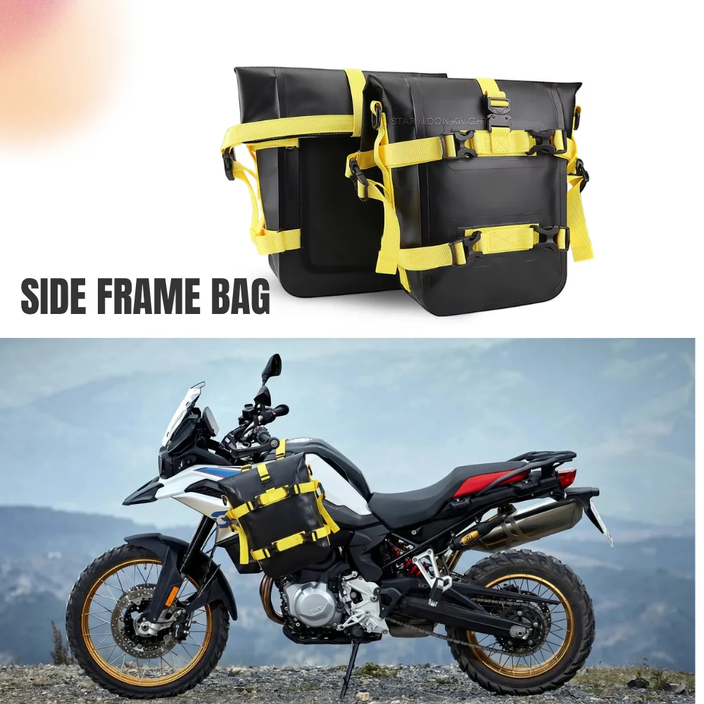 

Водонепроницаемые боковые сумки на защитные дуги для мотоциклов BMW F900GS F850GS F800GS ADV F900 GS F850 GS Adventure, 8 л, для хранения