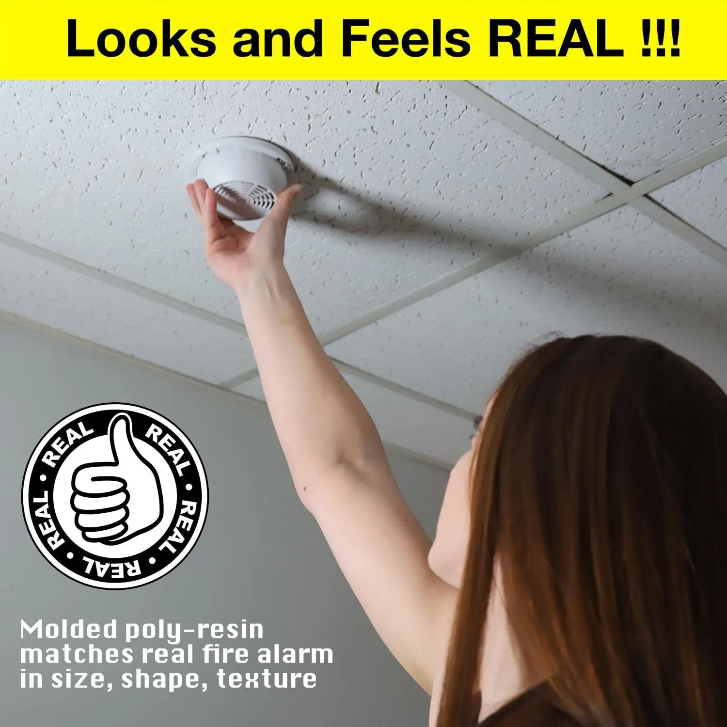 Faux alarme de fumée, coffre-fort secret pour cacher de l'argent privé, boîte de rangement de clés de bijoux cachée antivol