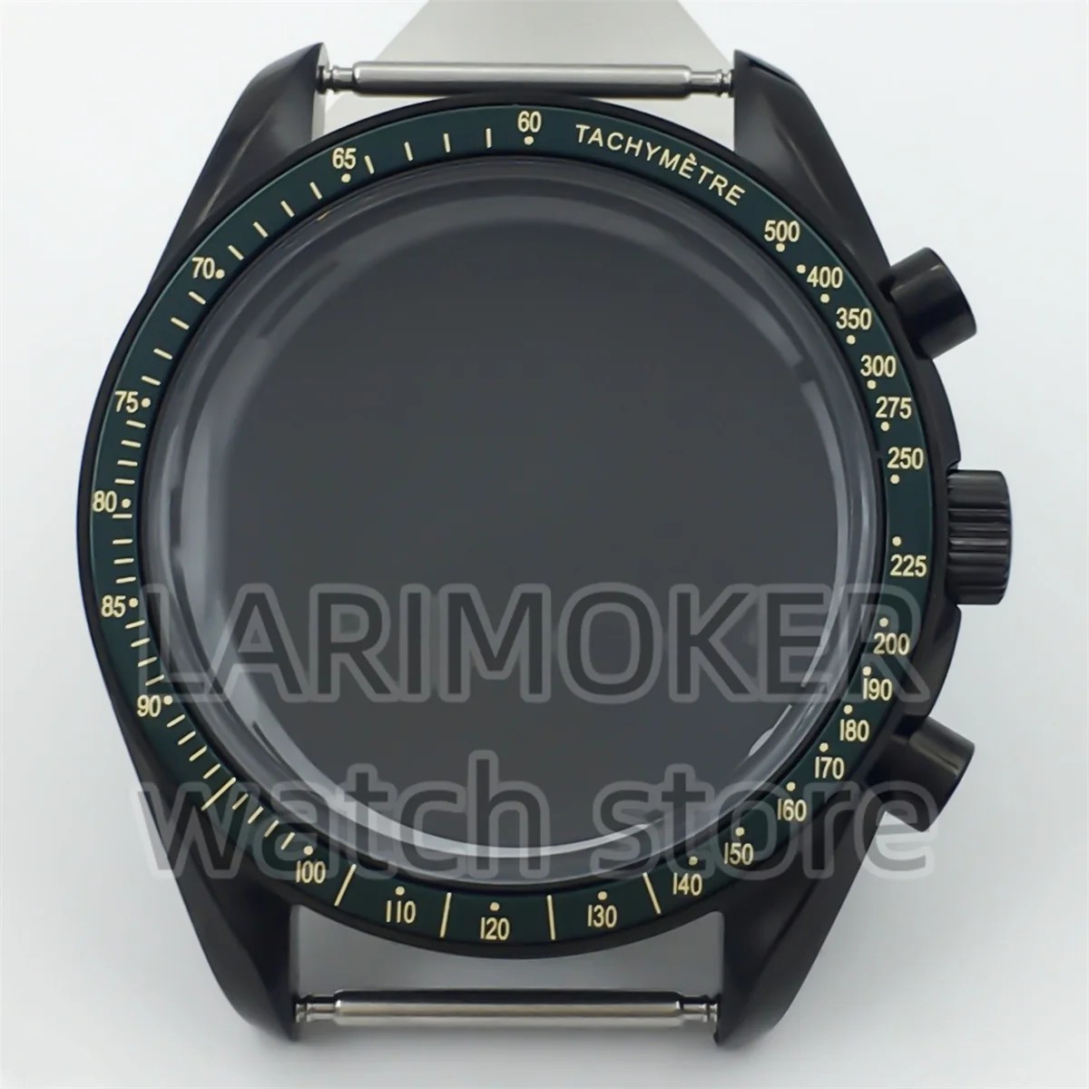 Часы-хронограф BLIGER VK63 мужские, кварцевые Многофункциональные аксессуары из нержавеющей стали с черным часовым механизмом, 40 мм