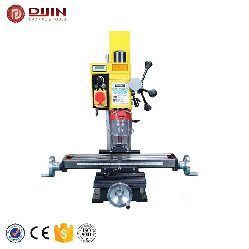 mini metal milling drilling machine variable drill mill machine low noise big torque china milling machinery