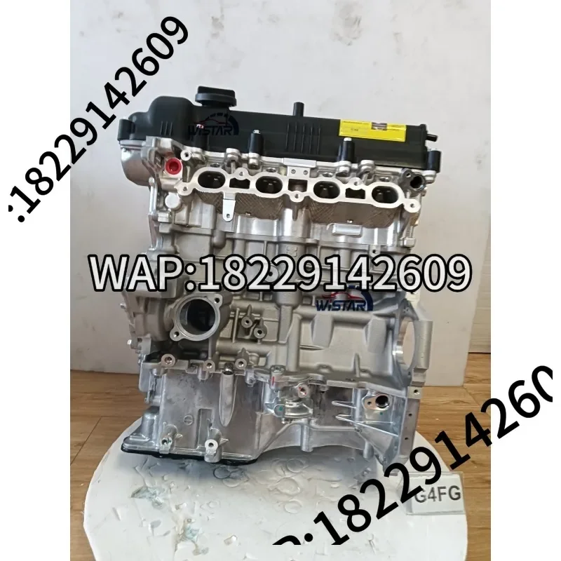 Factory high quality 1.6L L4 DOHC-16V 128HP 155N.M G4FG long block engine for Hyundai Elantra I30 Creta and for Kia K3