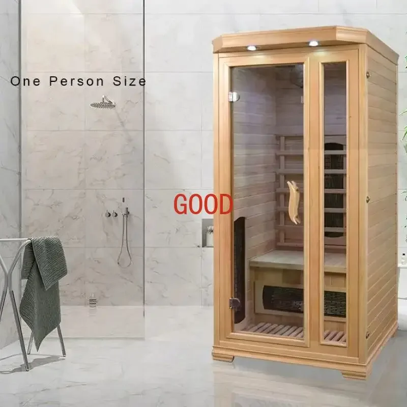 

Sell small single infrared sauna indoor single leisure and relaxing sauna