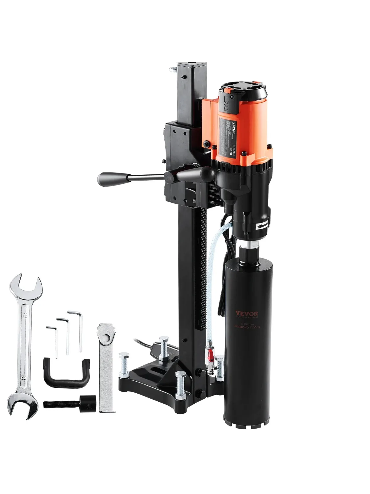 SIHAO 3200W 750RPM Nass-/Trocken-Diamantkernbohrmaschine Betonkernbohrgerät Industrielle Nass-Elektro-Kernbohrmaschine
