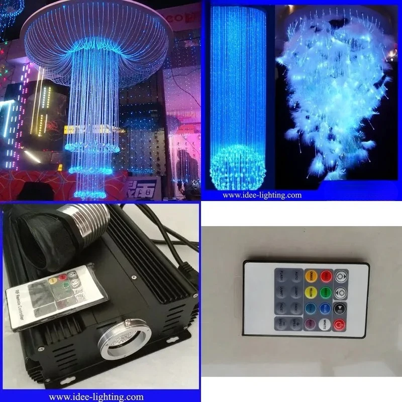 for Fiber Optic Lighting Chandelier for Wedding Decoration