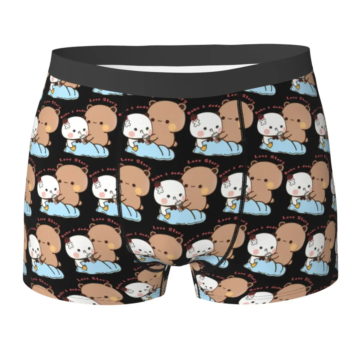 

Bubu And Dudu Underwear An Adorable Love Story Of Caring And Friendship Elastic Panties Shorts Briefs For Men 3D Pouch Trunk