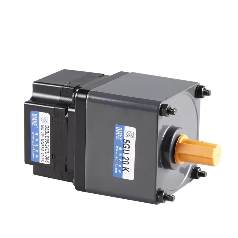 DMKE Customized 12v 24v 48v 100 watt DC Brushless Gear Motor