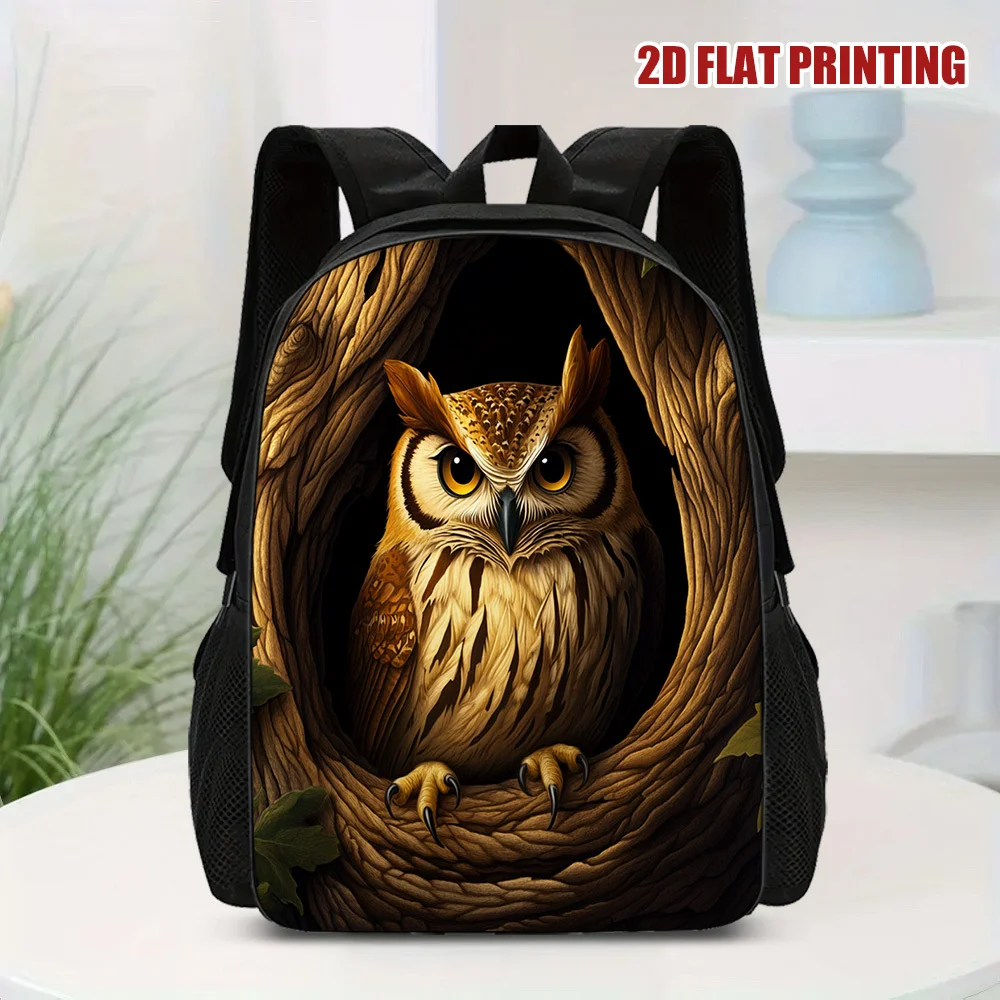 

Рюкзак Tree Smart Eagle: легкий школьный рюкзак с узором в виде орла, регулируемыми лямками и застежкой-молнией.