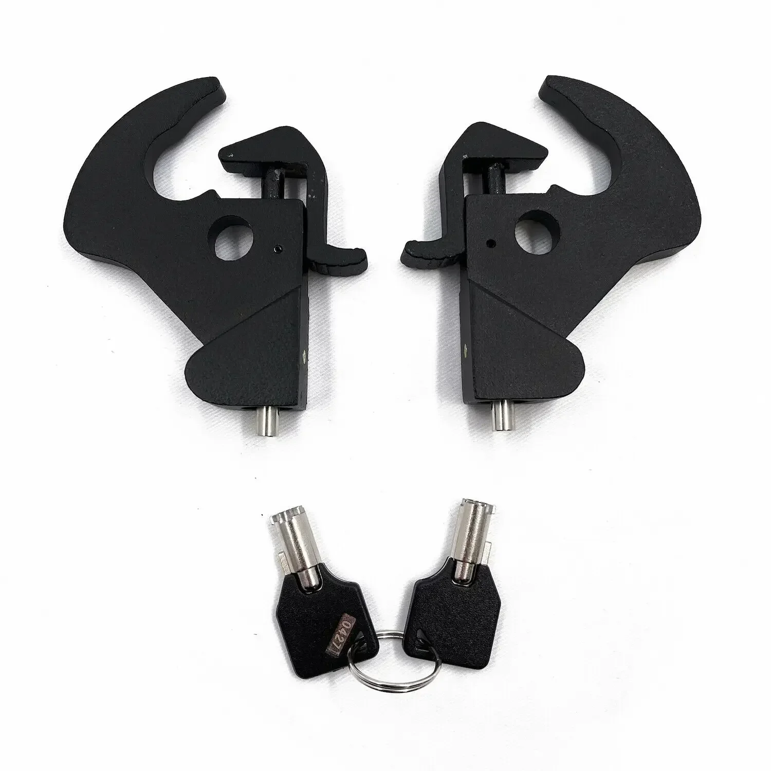 Clips Verrouillage Loquets Amarrage Rotatifs CNC Aluminium - Gauche Droite Pour Sissy Bar Porte-Bagages