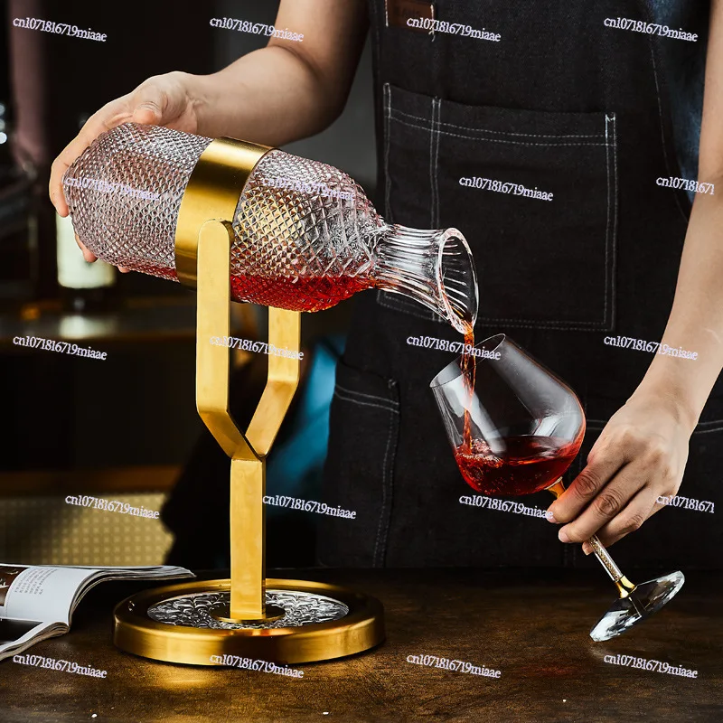 Shake Red Wine Decanter High-end Wine High-end  Light Luxury Quick Wake-up Value Grape Red  Glass Household Set