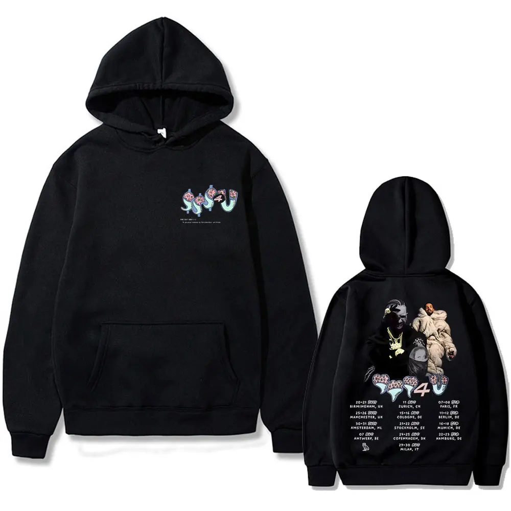 

Rapper Drake Europe Tour with Partynextdoor Some Sexy Songs 4 U SSS4U Graphic Hoodie Men Women Hip Hop Fashion Oversized Hoodies