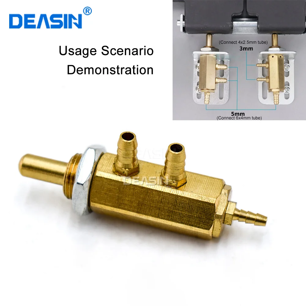 1 PCS Dental Chair Unit Foot Pedal Switch Valve For Foot Control Switch Copper Valve Dental Accessories