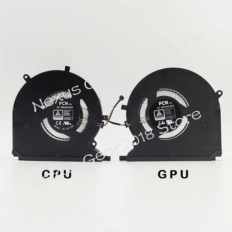 Новый охлаждающий вентилятор WW для ноутбука Razer Blade 14 2021 RZ09-0370 Ryzen 9 5900HX RTX3070/3080 GPU FNNK FNNL DFS5K 12114