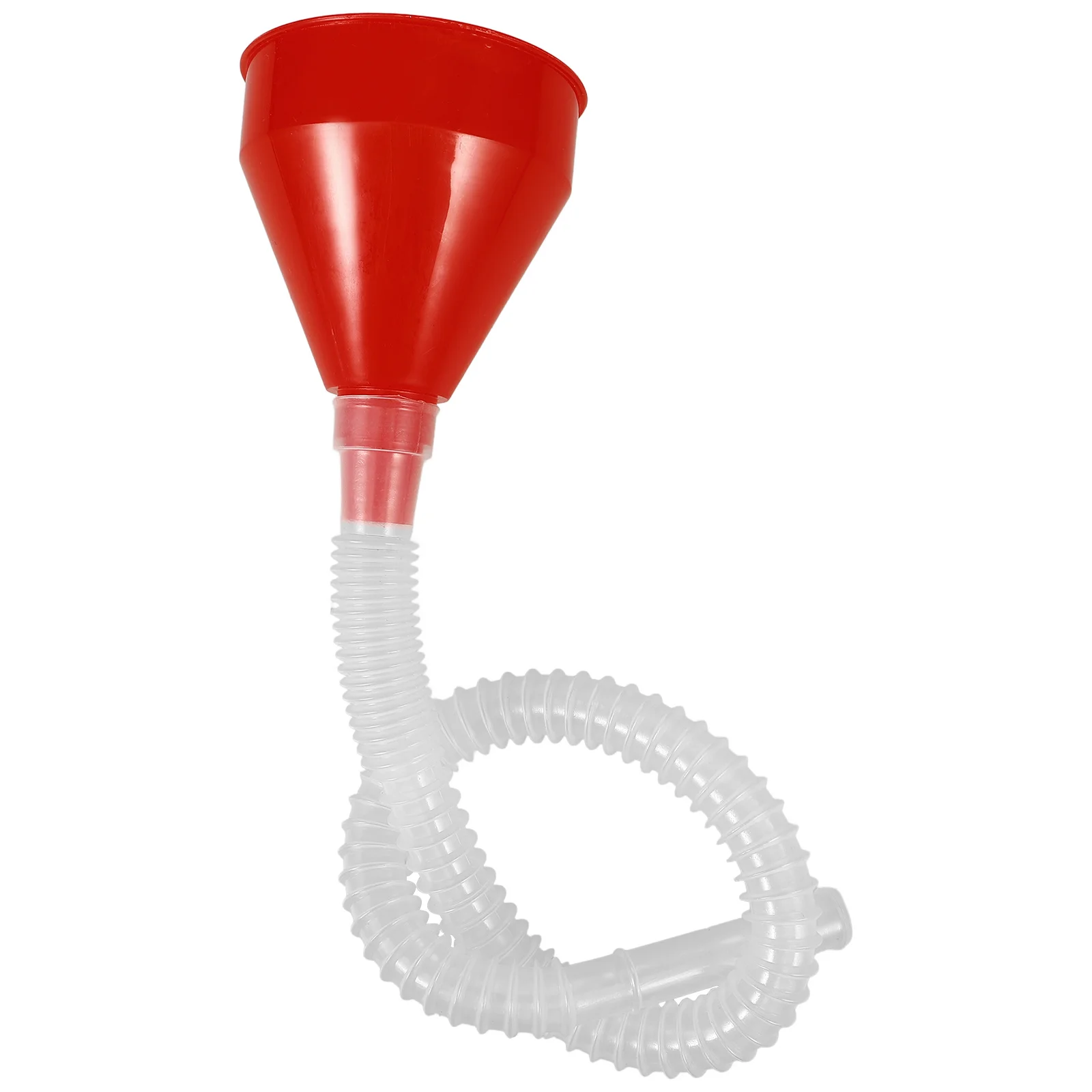 قمع الوقود المرن لتغيير الزيت مع خرطوم نقل سائل التبريد ملء السيارة والدراجات النارية يستخدم قمع السيارات #2